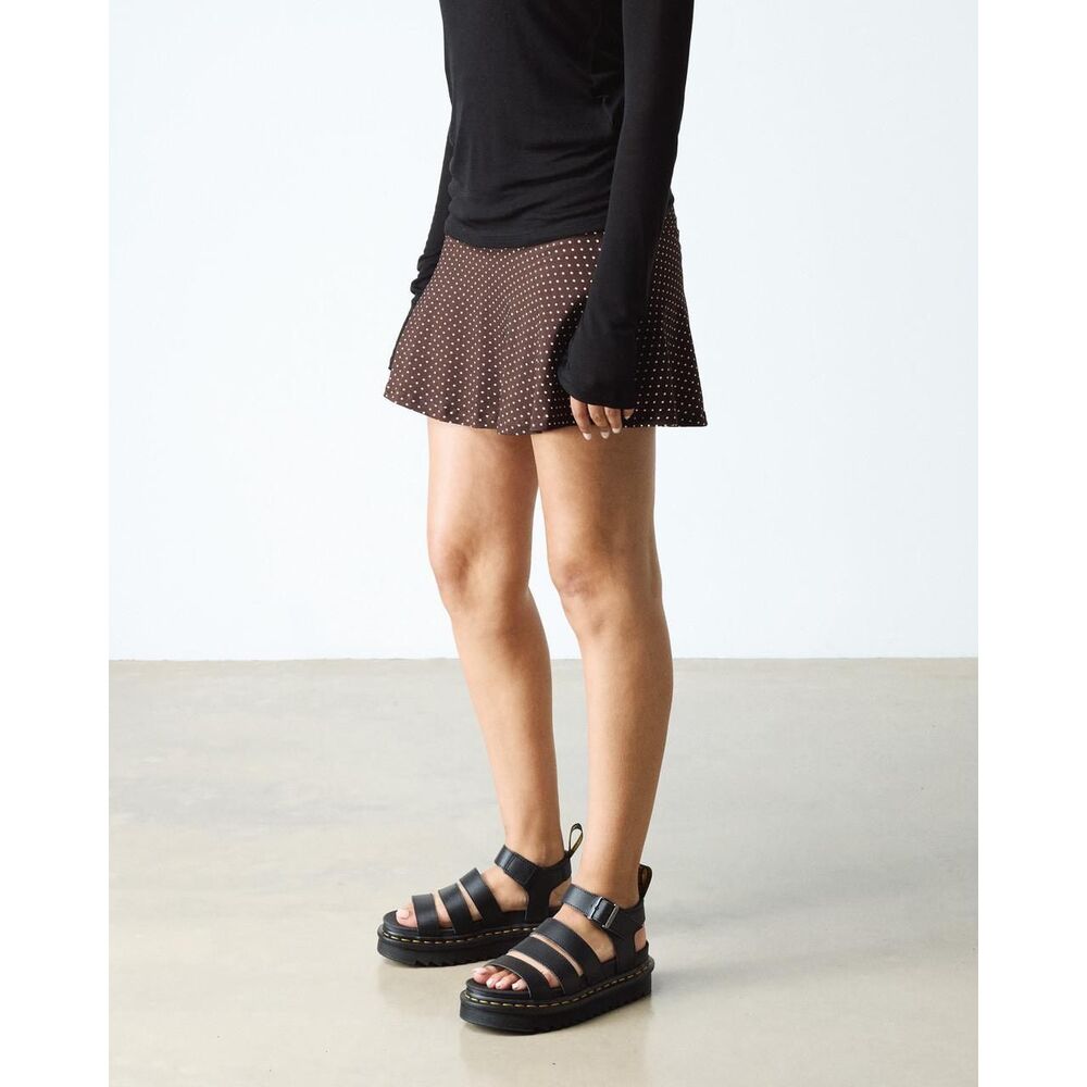 Dr. Martens BLAIRE ATHENA LEATHER STRAP SANDALS Size 8